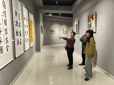 翰墨書盛世 妙筆繪國安 一場展現(xiàn)家國情懷的藝術展覽